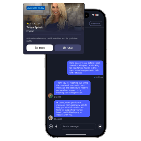 Overview- Home screen, Coaching, Explore